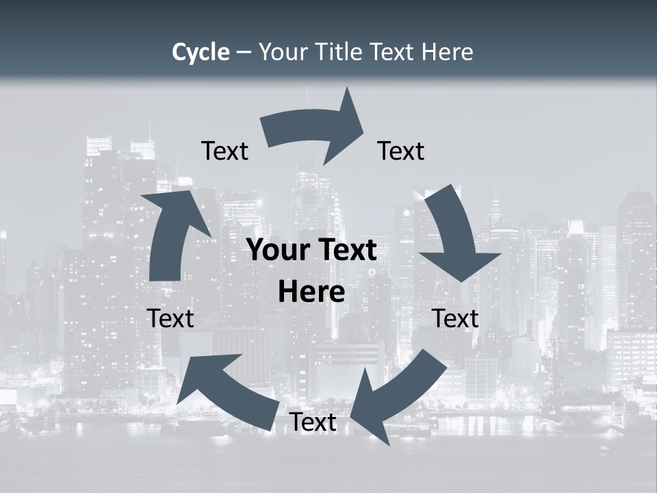 Metropolitan Business Sky PowerPoint Template