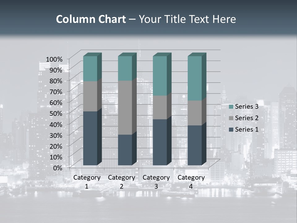 Metropolitan Business Sky PowerPoint Template