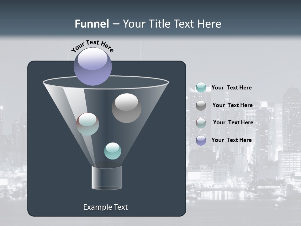 Metropolitan Business Sky PowerPoint Template