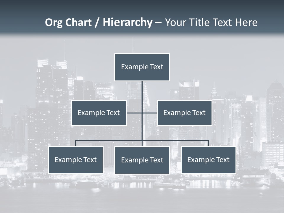 Metropolitan Business Sky PowerPoint Template