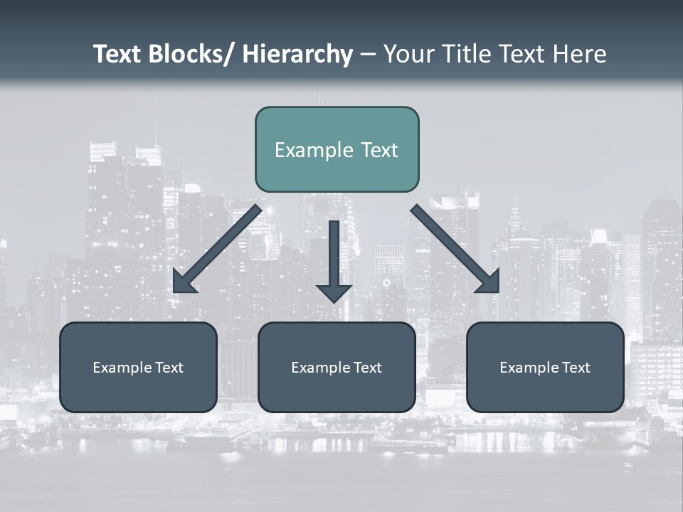Metropolitan Business Sky PowerPoint Template