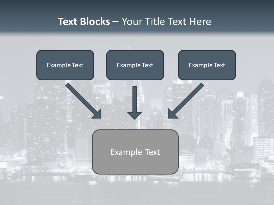 Metropolitan Business Sky PowerPoint Template