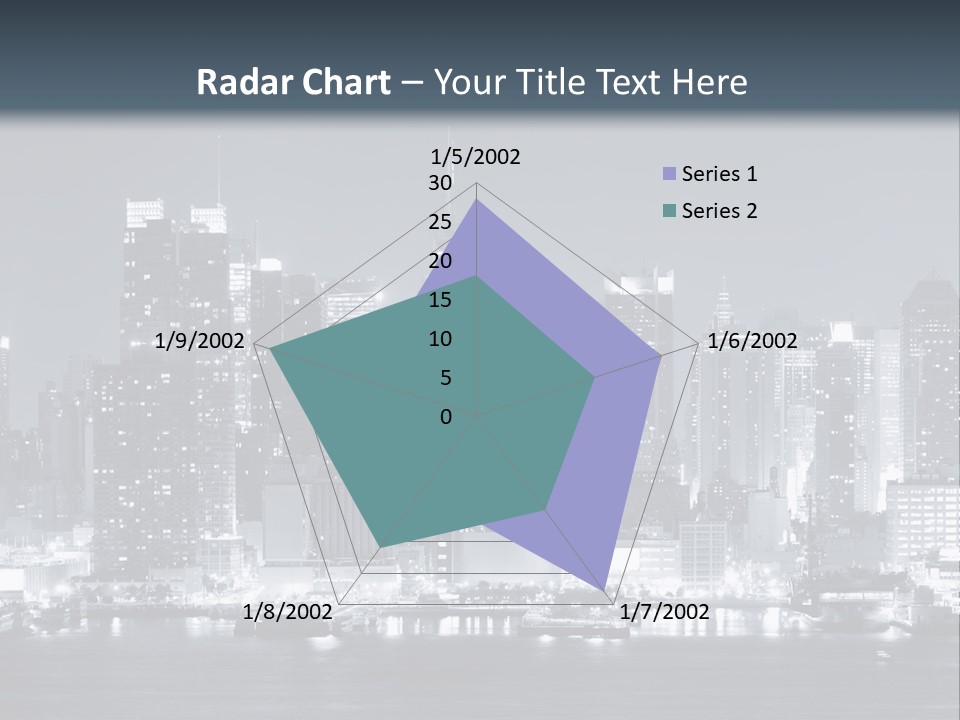 Metropolitan Business Sky PowerPoint Template