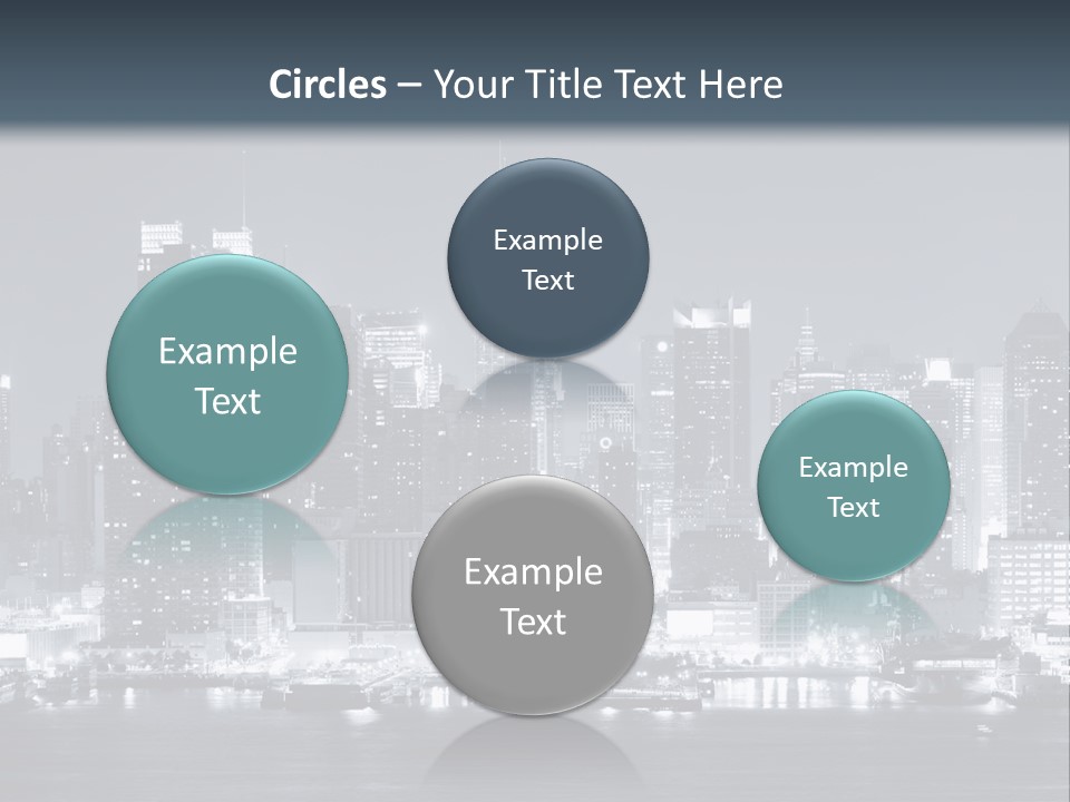 Metropolitan Business Sky PowerPoint Template