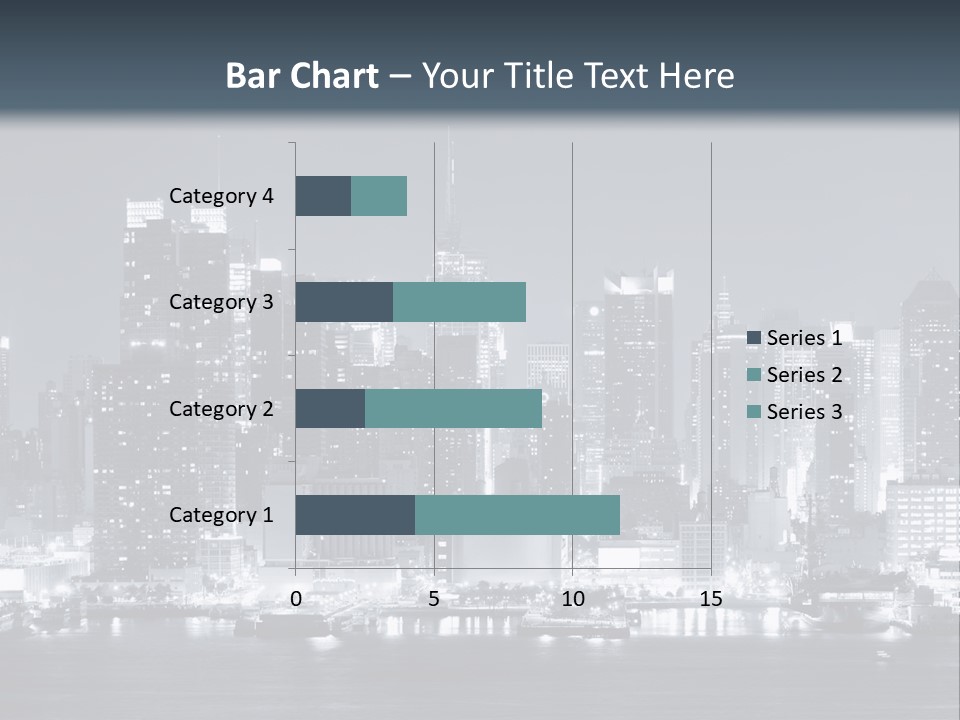 Metropolitan Business Sky PowerPoint Template