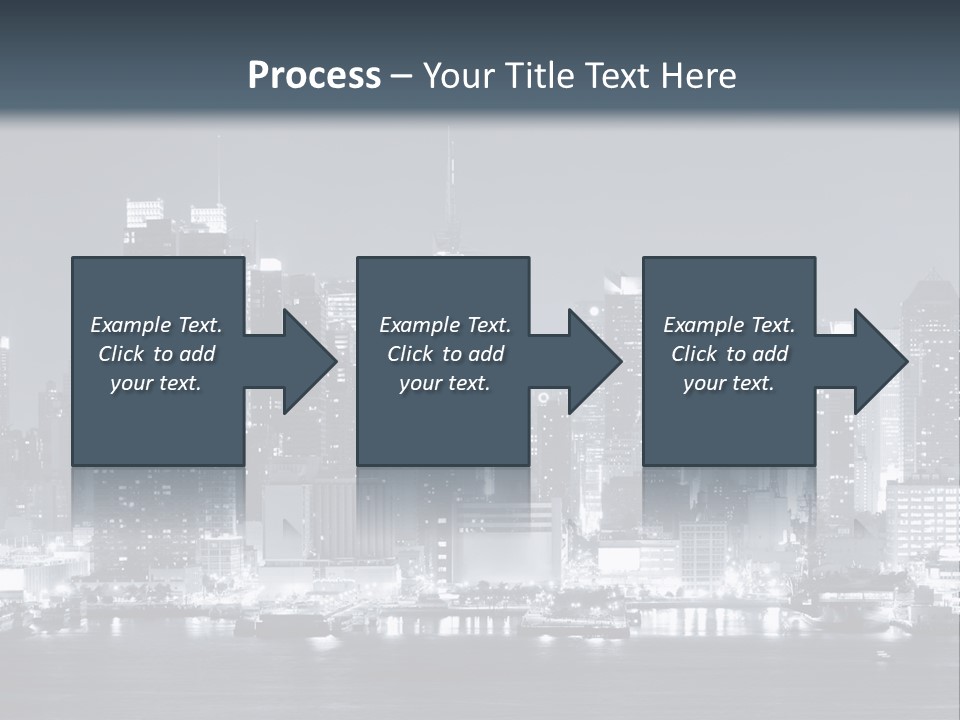 Metropolitan Business Sky PowerPoint Template