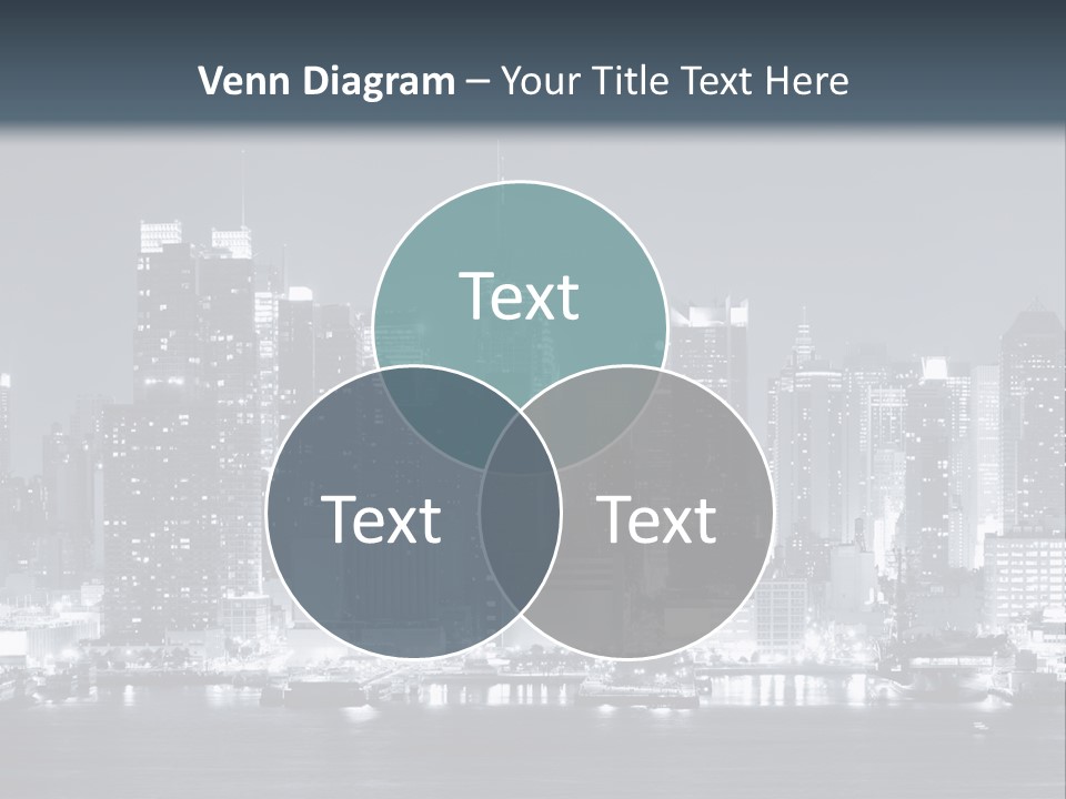 Metropolitan Business Sky PowerPoint Template