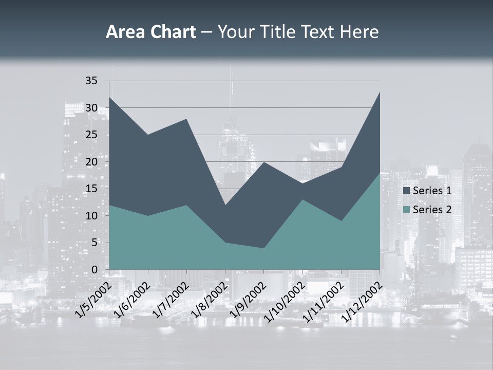 Metropolitan Business Sky PowerPoint Template