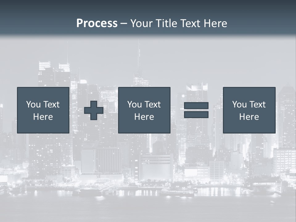 Metropolitan Business Sky PowerPoint Template