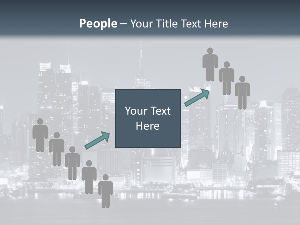 Metropolitan Business Sky PowerPoint Template