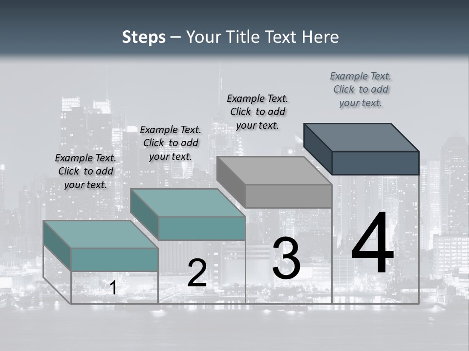 Metropolitan Business Sky PowerPoint Template