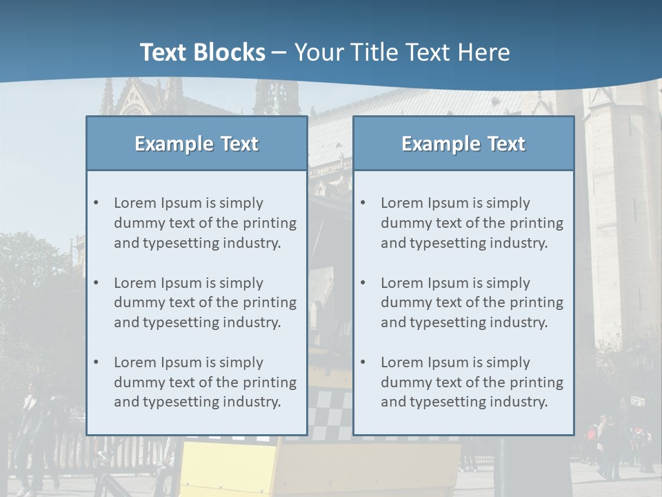 Summer France Destination PowerPoint Template