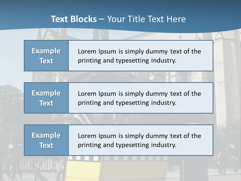 Summer France Destination PowerPoint Template