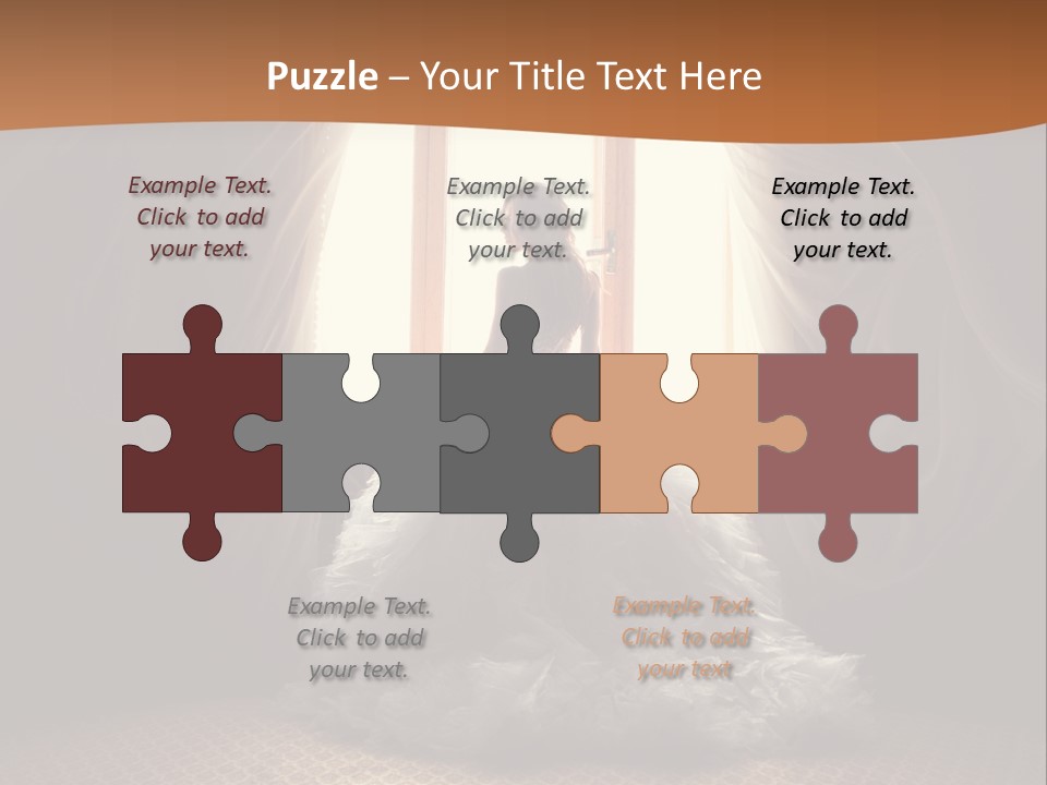 Elegance Horizontal Clothing PowerPoint Template