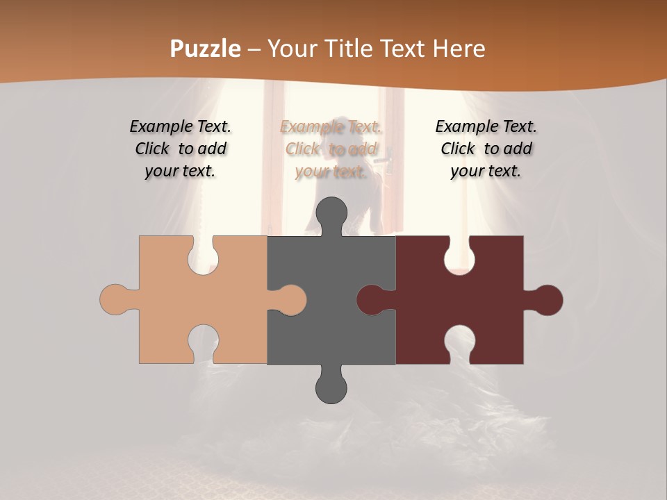 Elegance Horizontal Clothing PowerPoint Template