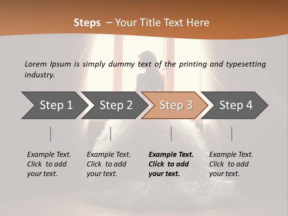 Elegance Horizontal Clothing PowerPoint Template