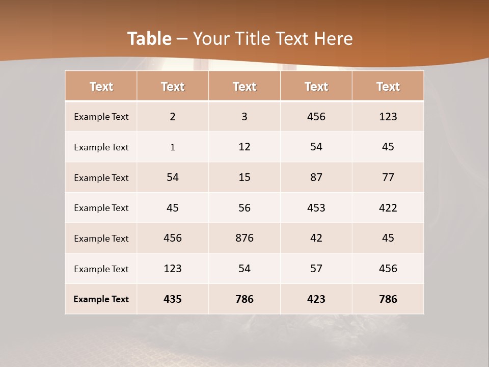 Elegance Horizontal Clothing PowerPoint Template