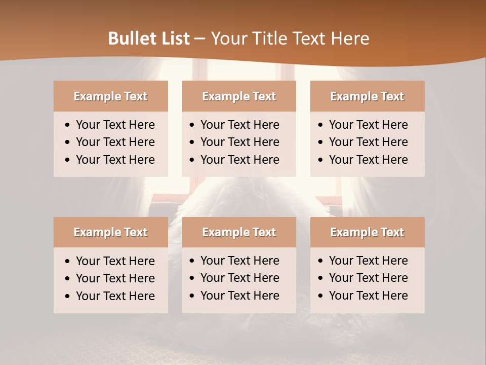 Elegance Horizontal Clothing PowerPoint Template