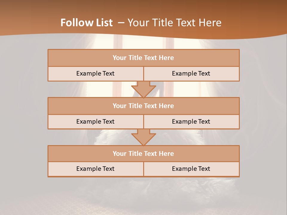 Elegance Horizontal Clothing PowerPoint Template
