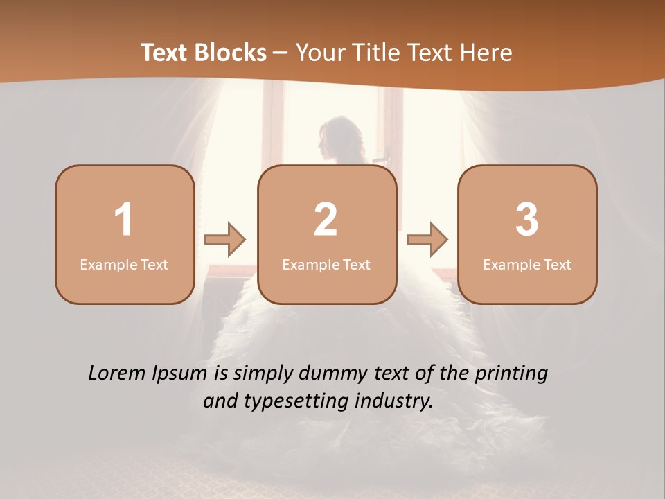 Elegance Horizontal Clothing PowerPoint Template