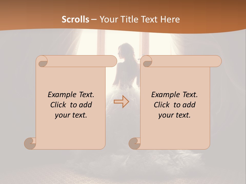 Elegance Horizontal Clothing PowerPoint Template
