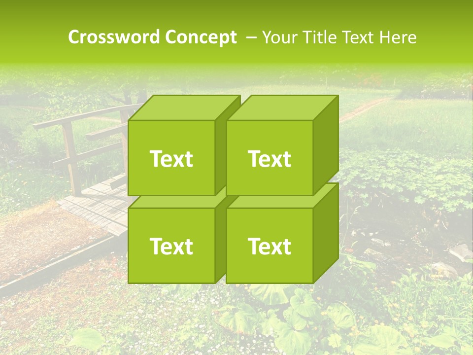 Landscaping Fresh Growth PowerPoint Template