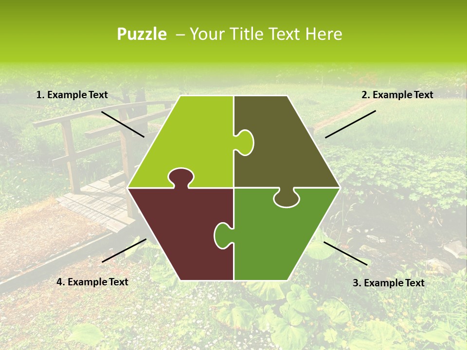 Landscaping Fresh Growth PowerPoint Template