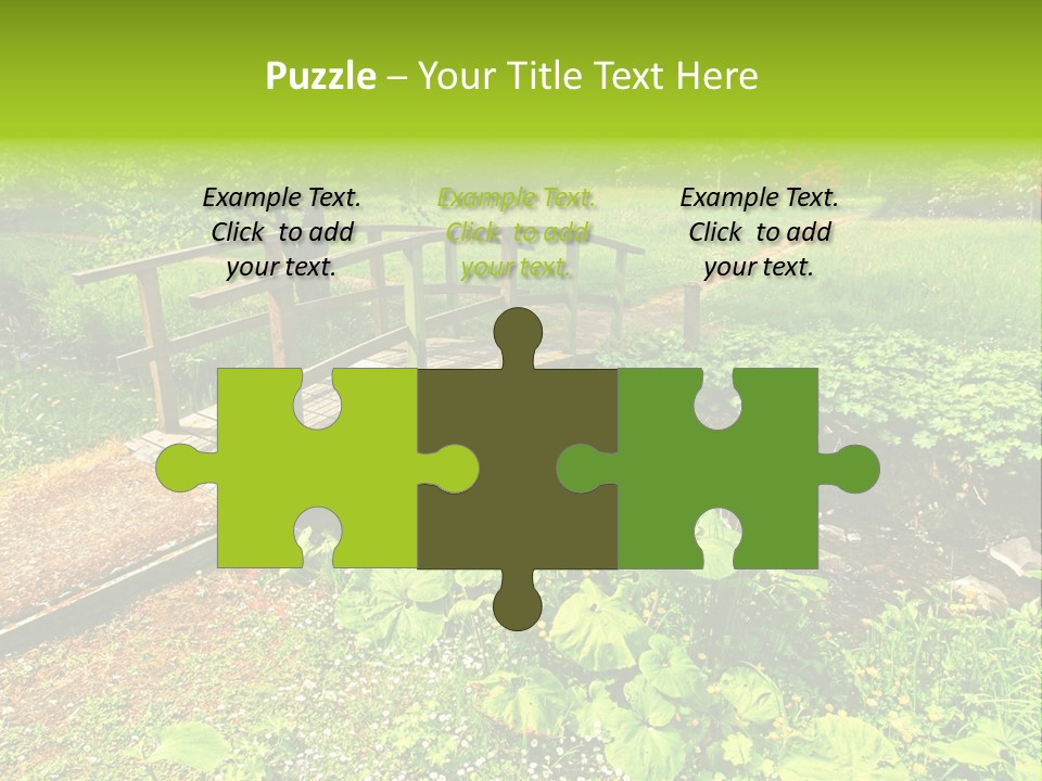 Landscaping Fresh Growth PowerPoint Template