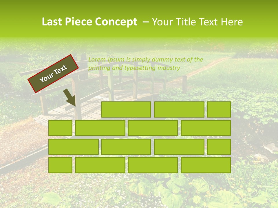 Landscaping Fresh Growth PowerPoint Template