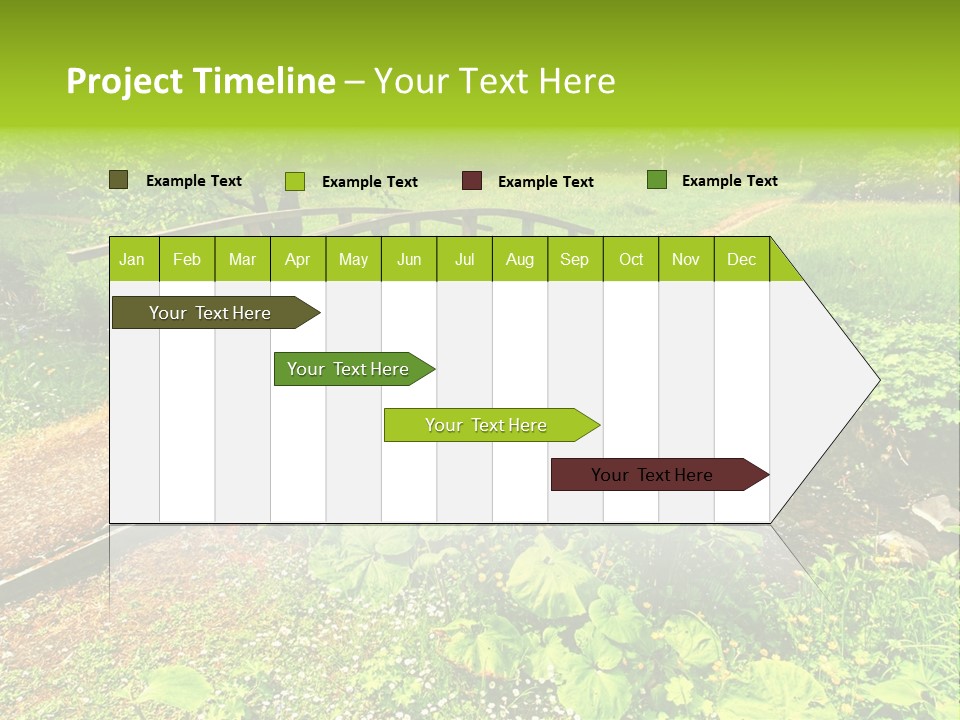 Landscaping Fresh Growth PowerPoint Template