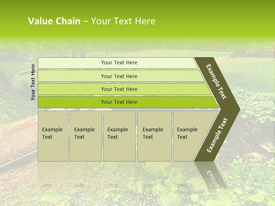 Landscaping Fresh Growth PowerPoint Template