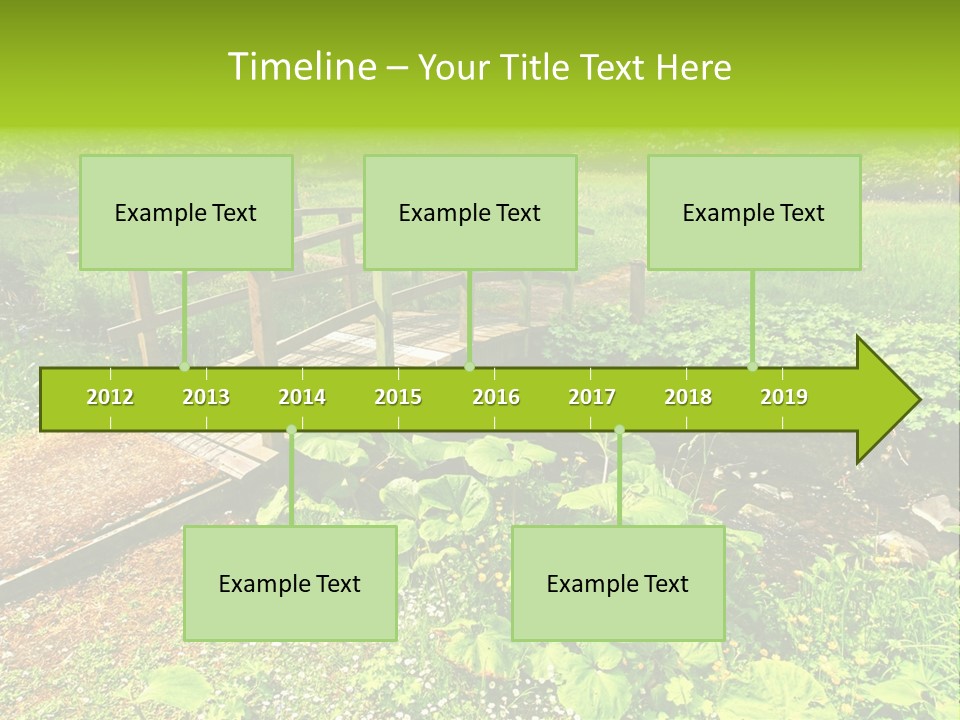 Landscaping Fresh Growth PowerPoint Template