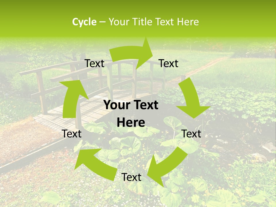 Landscaping Fresh Growth PowerPoint Template