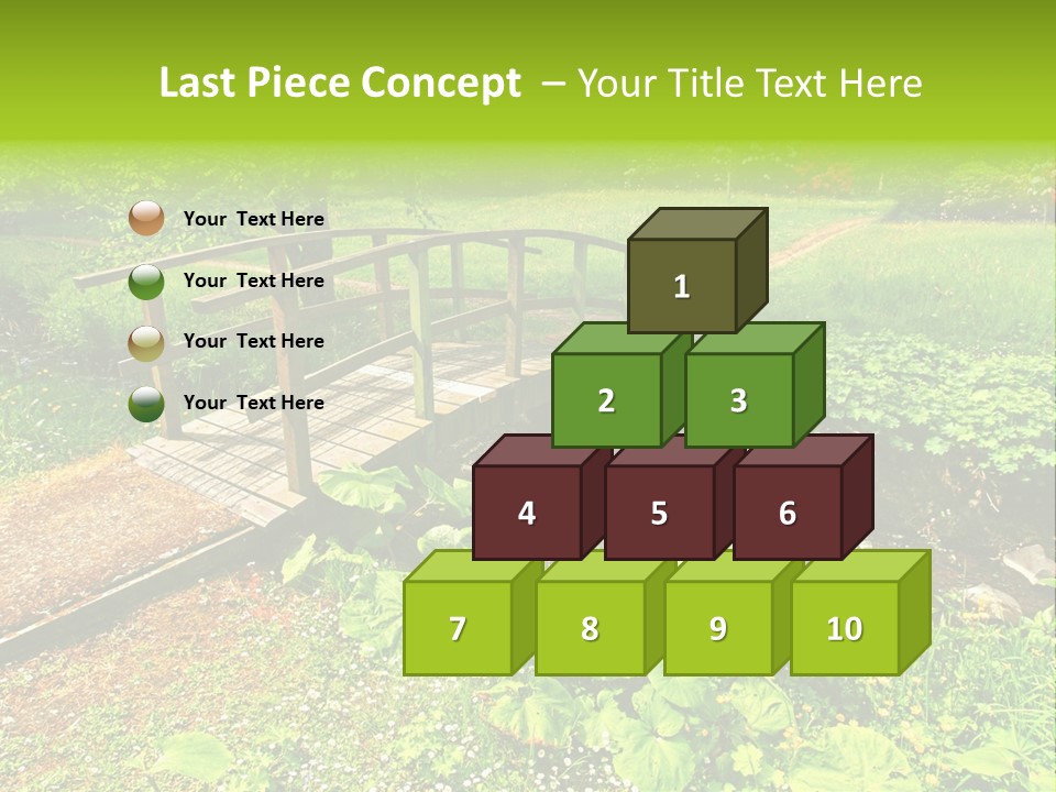 Landscaping Fresh Growth PowerPoint Template