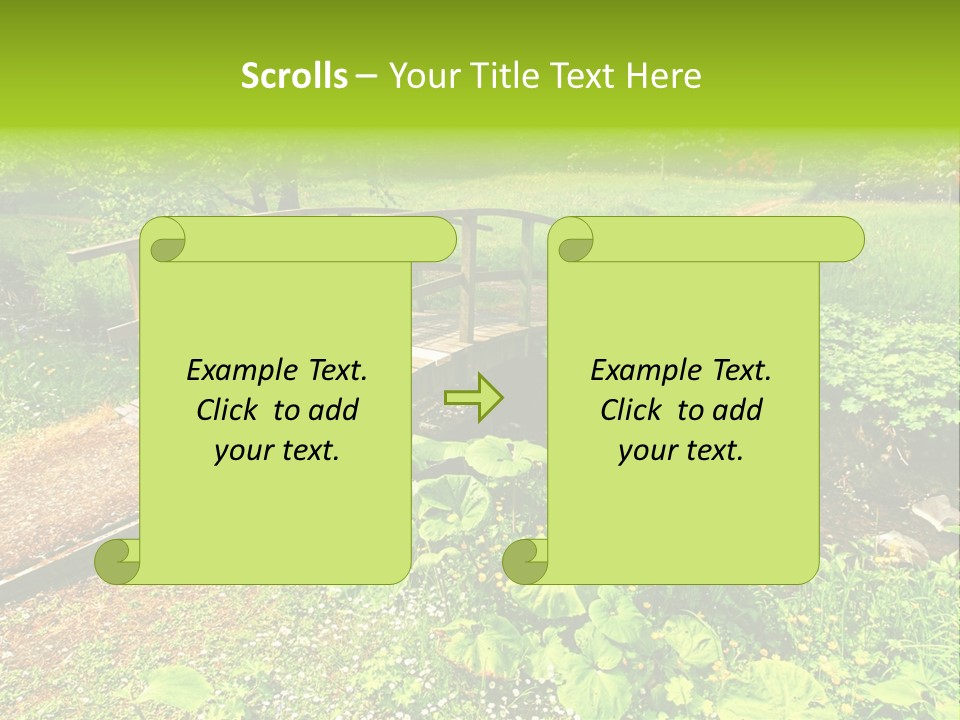 Landscaping Fresh Growth PowerPoint Template