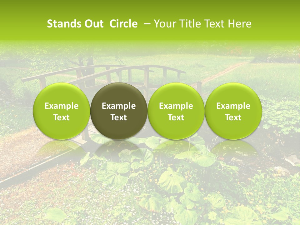 Landscaping Fresh Growth PowerPoint Template
