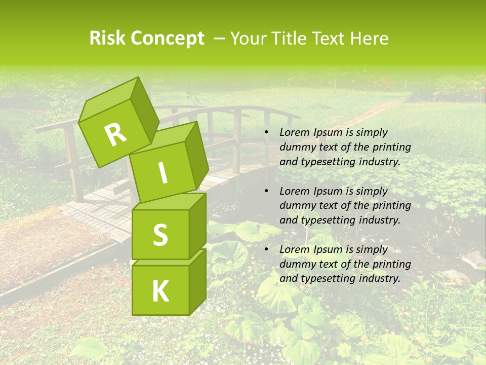 Landscaping Fresh Growth PowerPoint Template