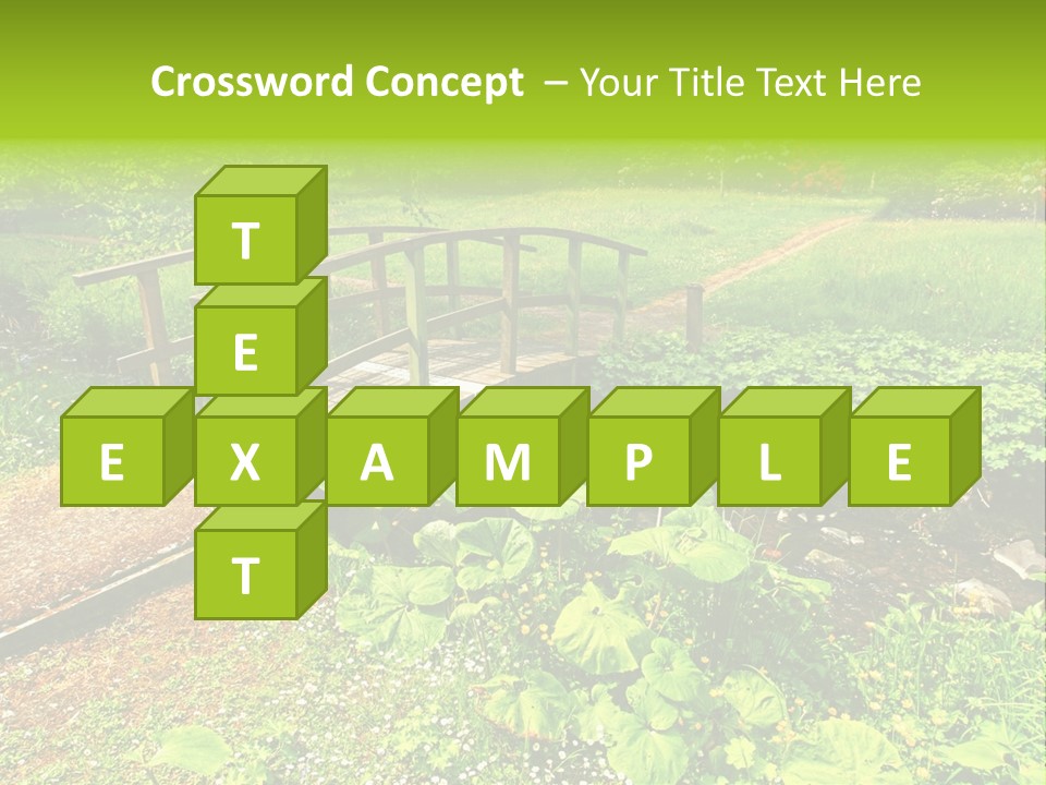 Landscaping Fresh Growth PowerPoint Template