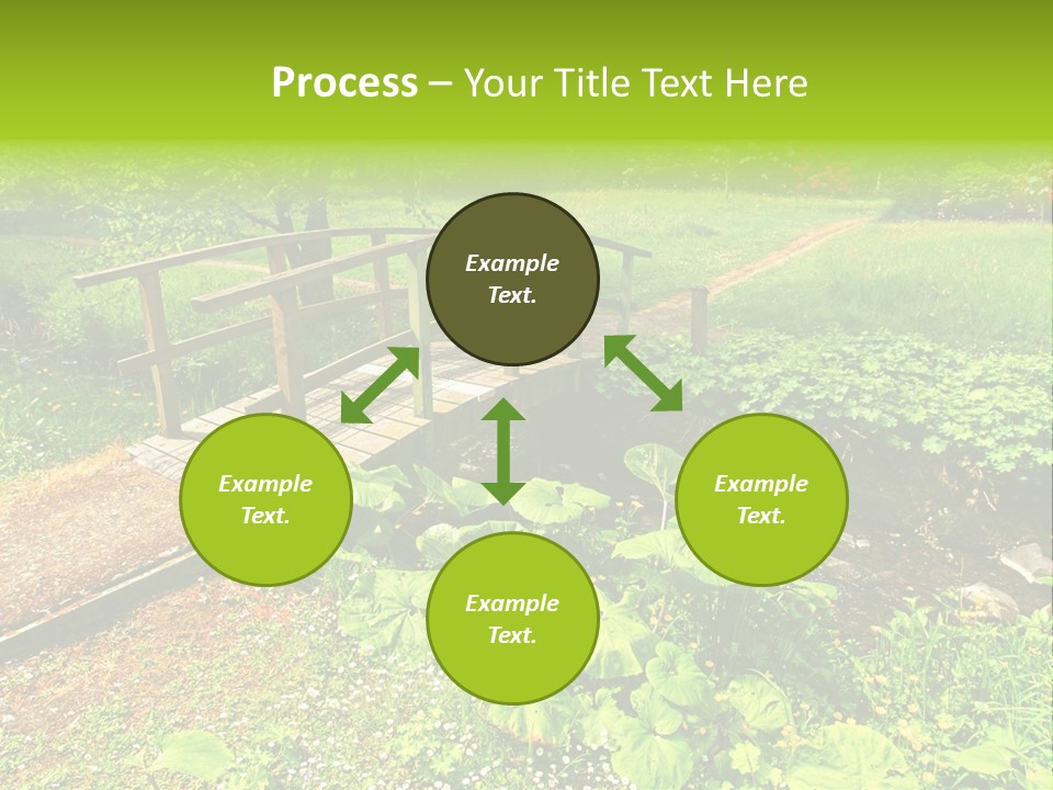 Landscaping Fresh Growth PowerPoint Template