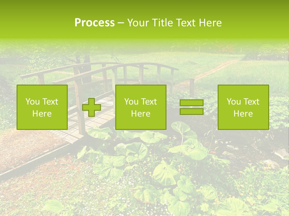 Landscaping Fresh Growth PowerPoint Template