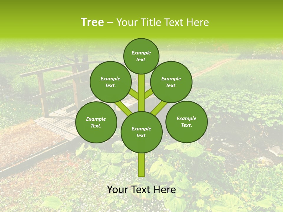 Landscaping Fresh Growth PowerPoint Template