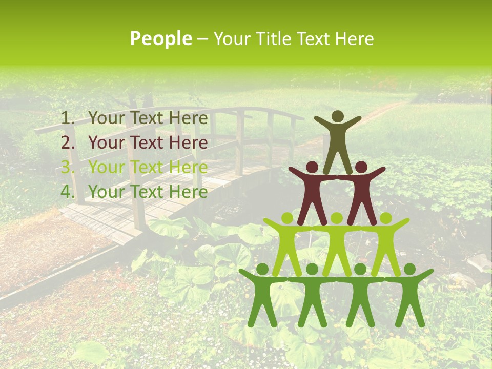 Landscaping Fresh Growth PowerPoint Template