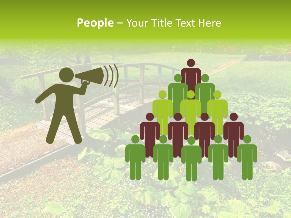 Landscaping Fresh Growth PowerPoint Template