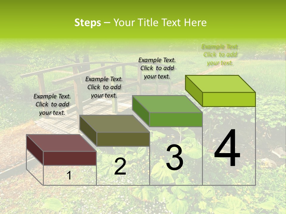 Landscaping Fresh Growth PowerPoint Template