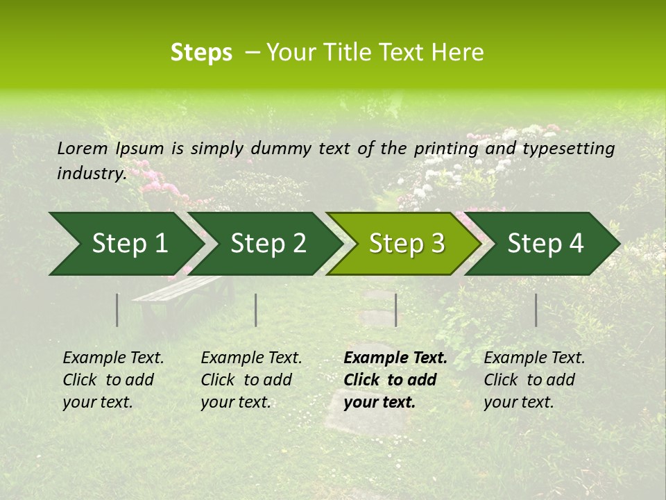 Outdoors Stone Outdoor PowerPoint Template