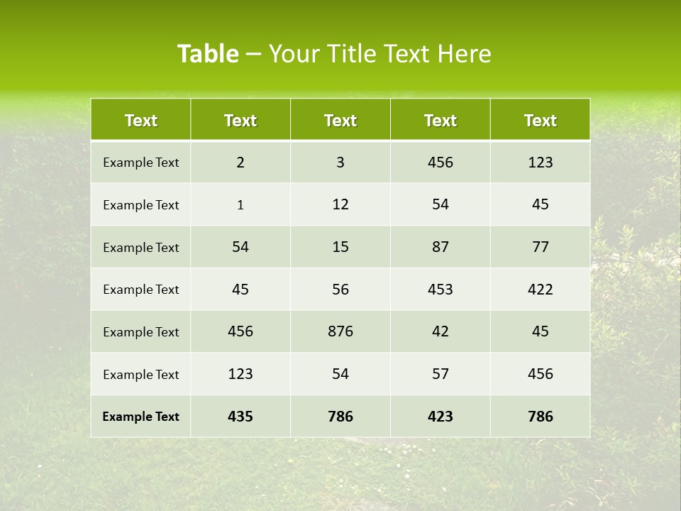 Outdoors Stone Outdoor PowerPoint Template