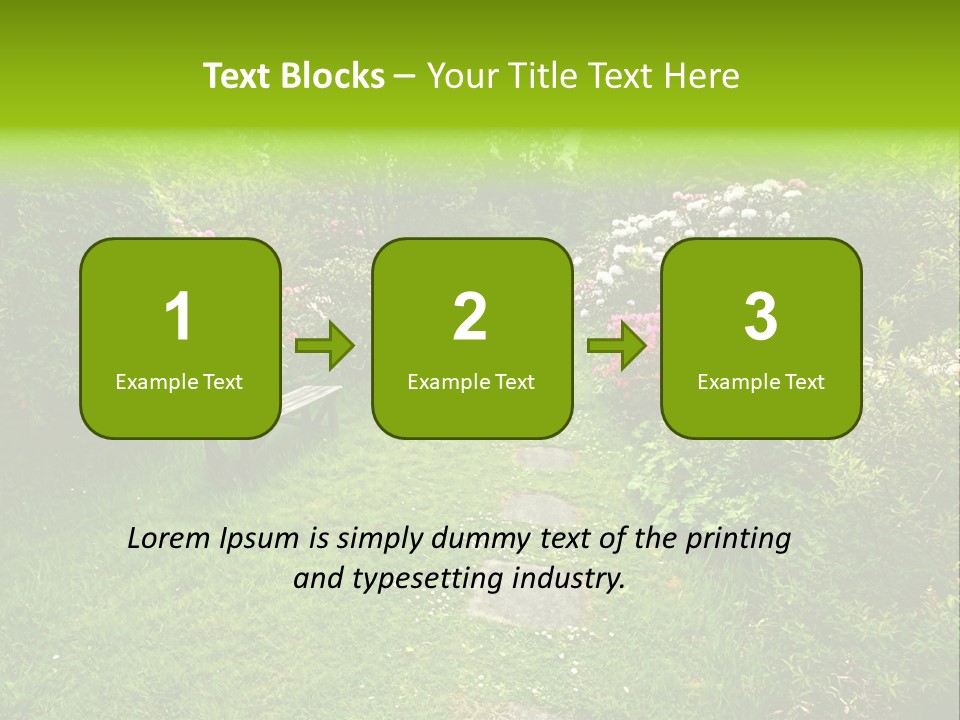 Outdoors Stone Outdoor PowerPoint Template