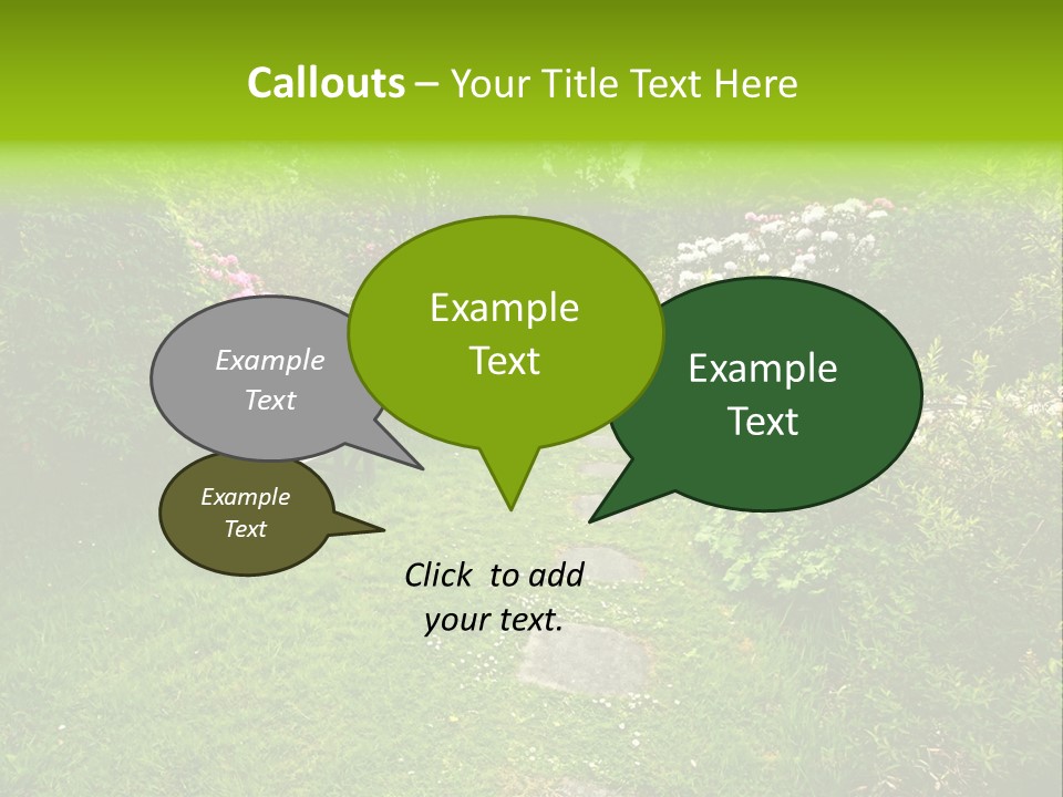 Outdoors Stone Outdoor PowerPoint Template