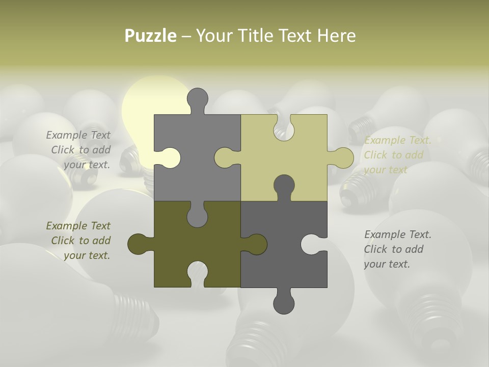 Creativity Dead Power PowerPoint Template