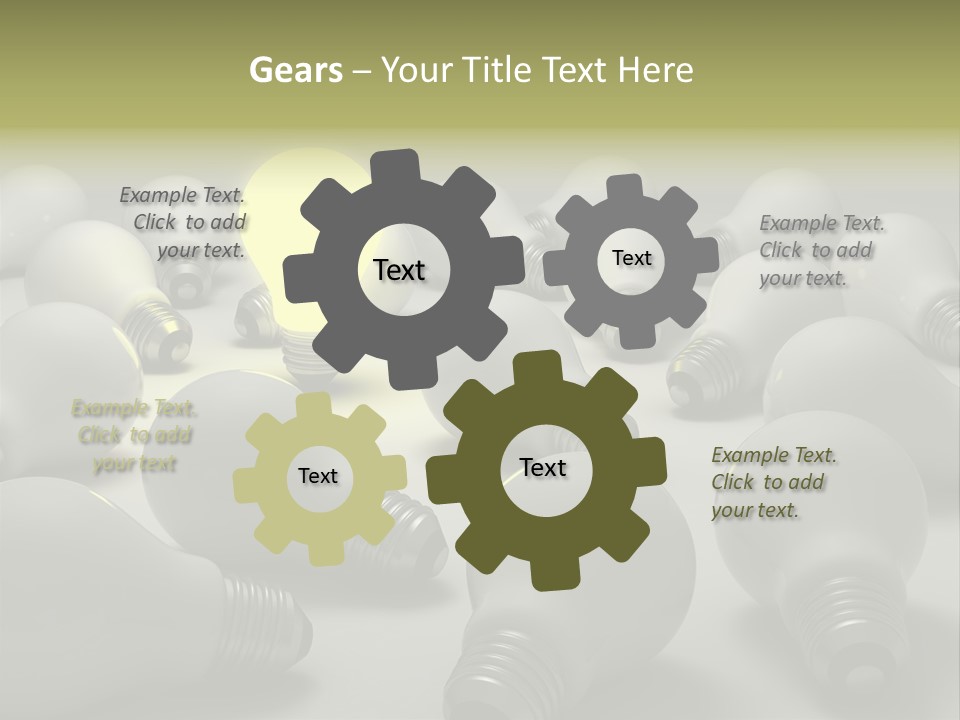 Creativity Dead Power PowerPoint Template